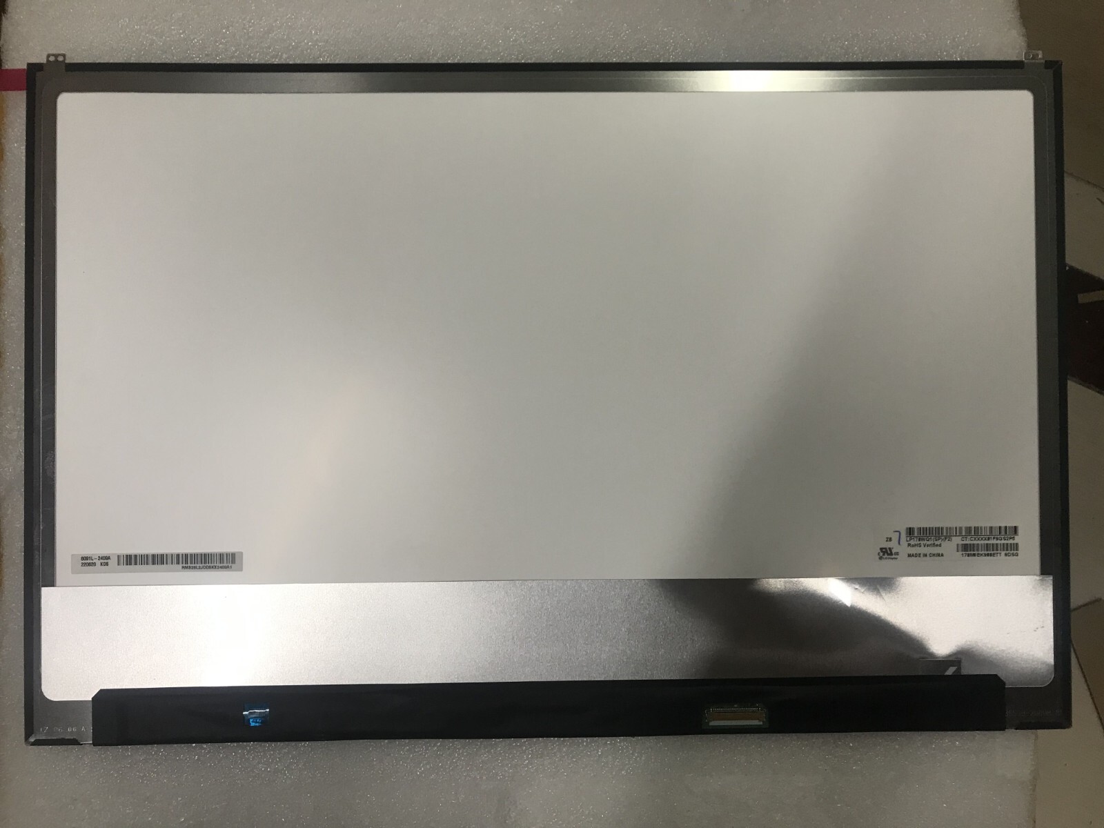 17.0"LCD LED SCREEN  LP170WQ1-SPF2 (SP)(F2)  2560x1600 EDP40pin MATTE NON-TOUCH