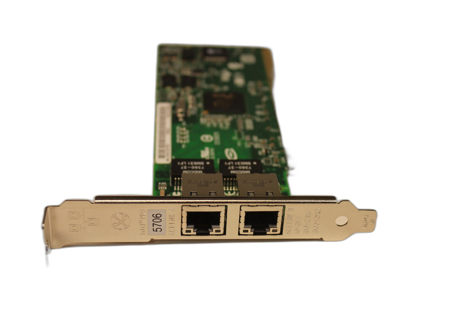 PWLA8492MT 03N5297 IBM INTEL PCI-X 2-PORT PRO 10/100/1000