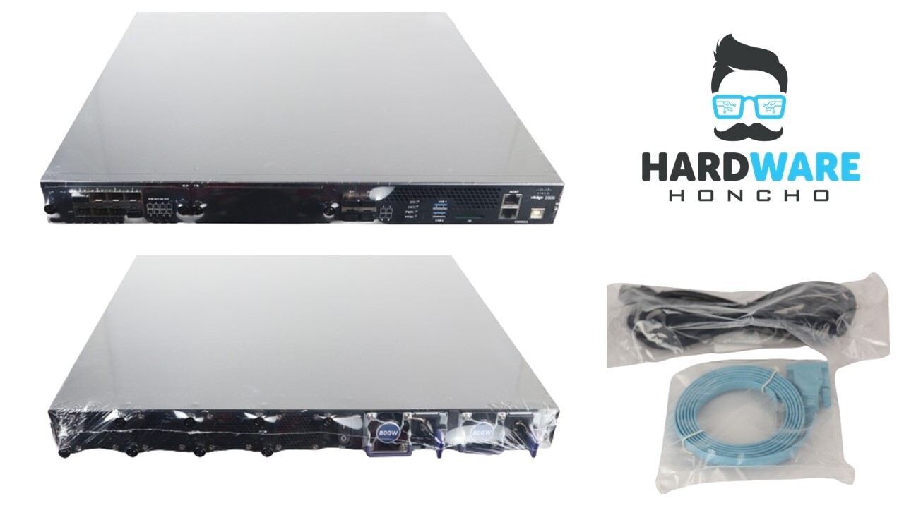 Cisco vEdge-2000-AC-K9 Viptela 8-Port Gigabit Router – 5 Star Certified