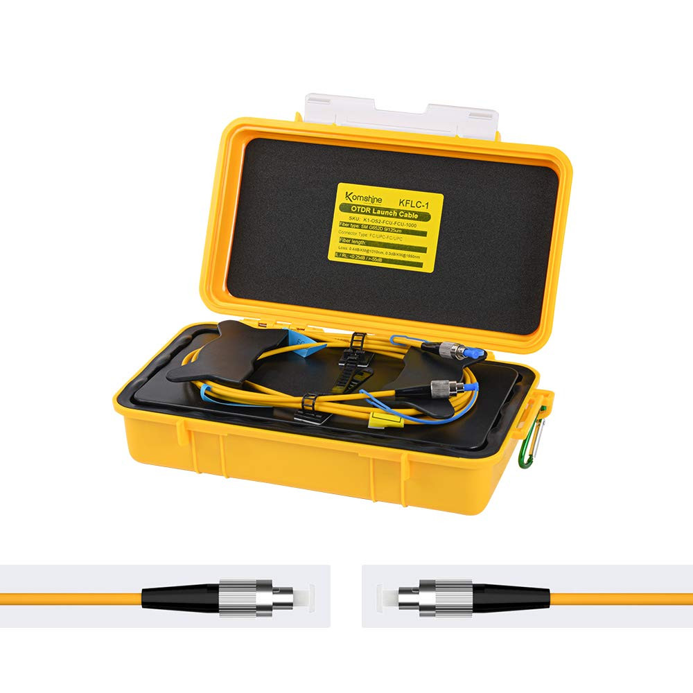 Singlemode Fiber Optic Patch Jump Cable Box，Otdr Launch Cable Box 500 Meter FC-U