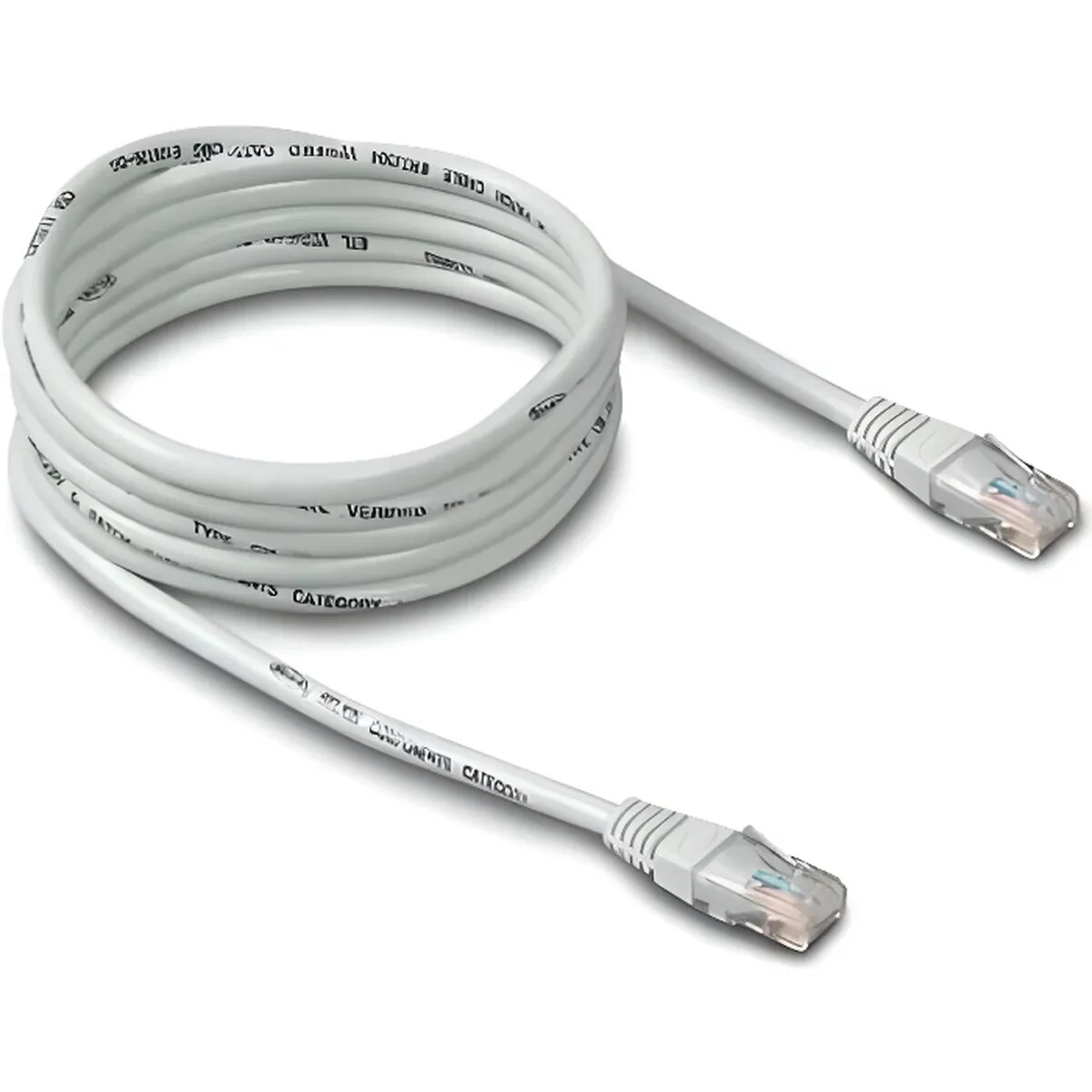 RJ45 Network Cable - 20 meters Cat.5 Straight White