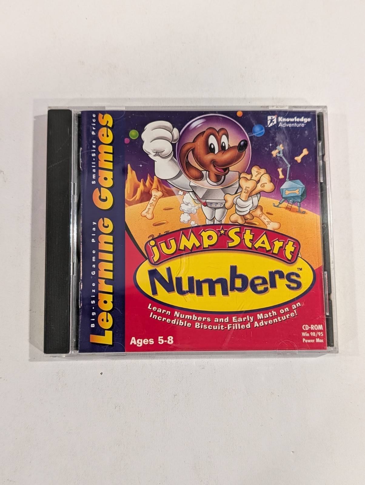 JumpStart Numbers PC CD-ROM Windows 98/95 & Mac Ages 5-8 Learning Game Education