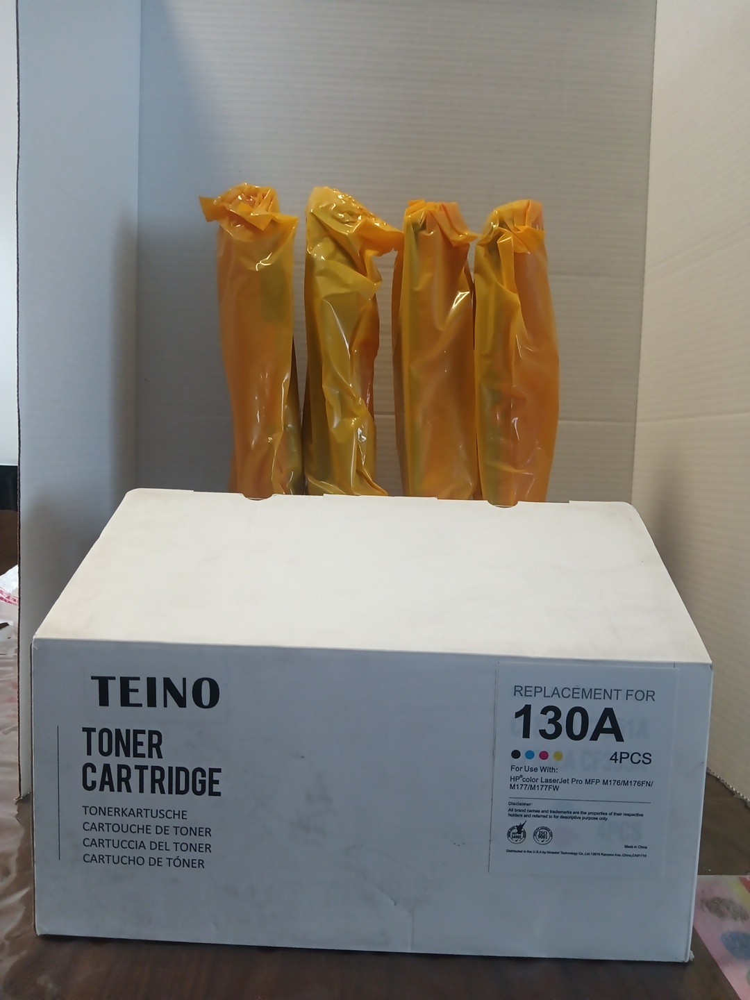 Toner Cartridge 130A. *4 PCS 