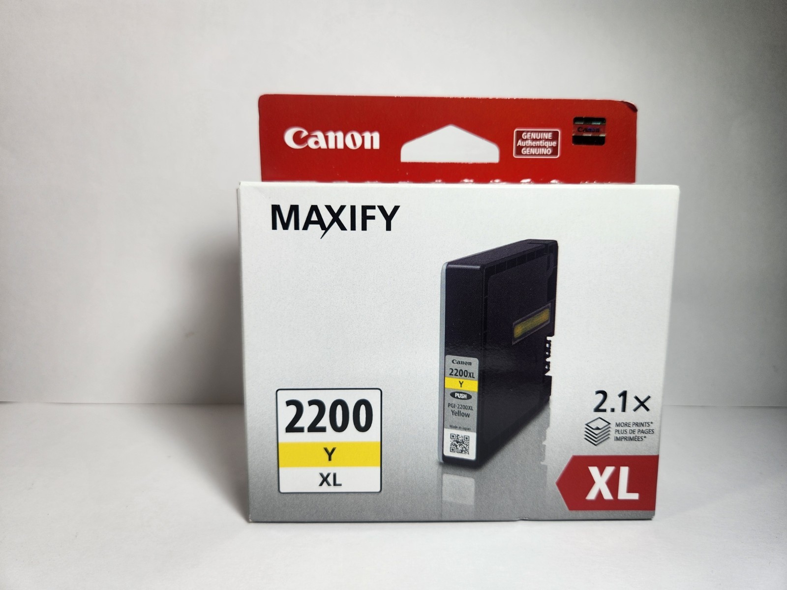 Canon® 9270B001 (PGI-2200XL) High-Yield Ink, Yellow