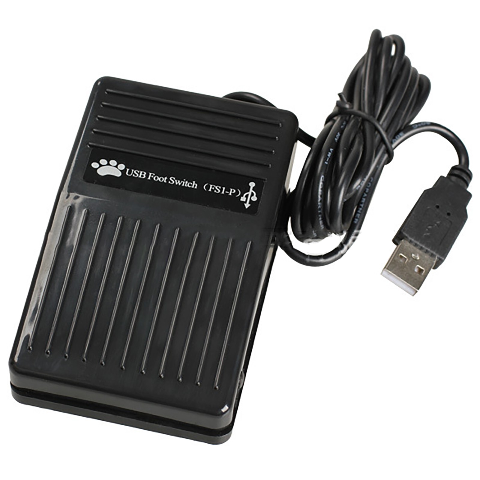 USB Single Foot Switch Pedal Control Pre-Program Key Mouse For Keyboard PC