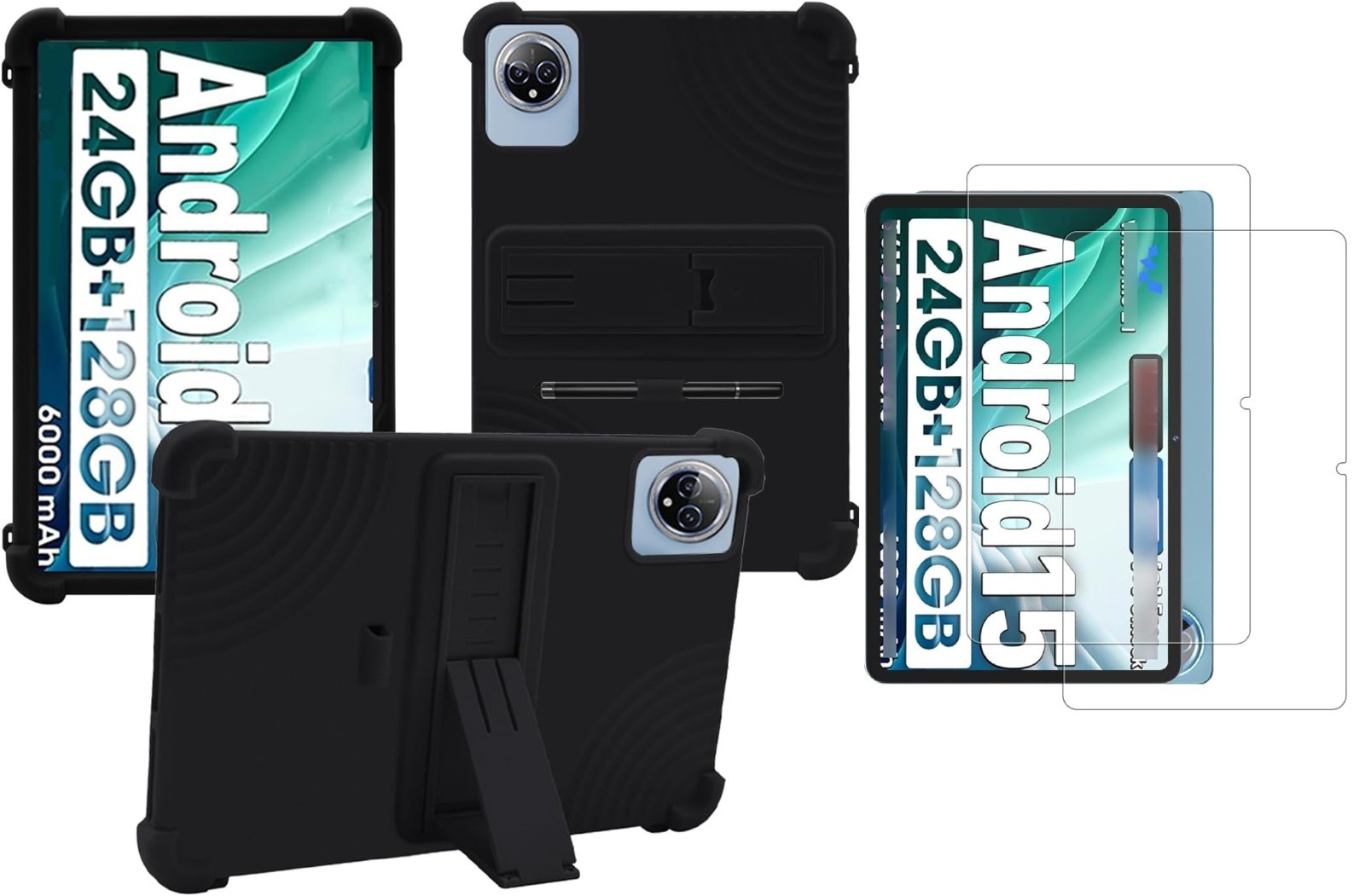 Silicone Case for Aobante/Hasskya/Hassky/Rebecco 10.1 Android 15 Tablet Cover
