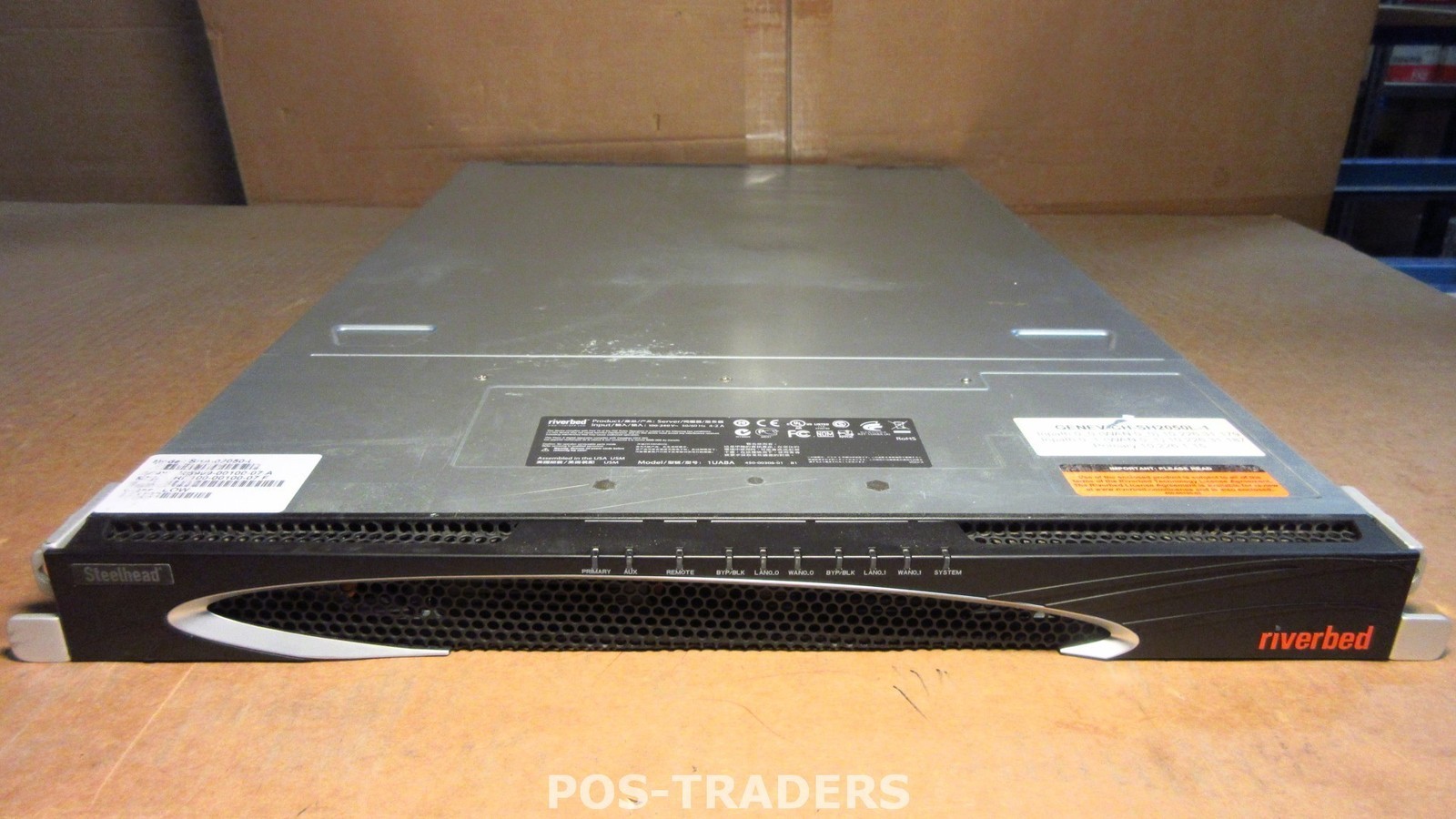 Riverbed Steelhead 2050L WAN Application Accelerator SHA-01050-H EXCL HARD DRIVE