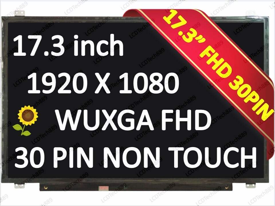 New LCD Screen for ASUS ROG G752V IPS FHD 1920x1080 Matte Display 17.3"