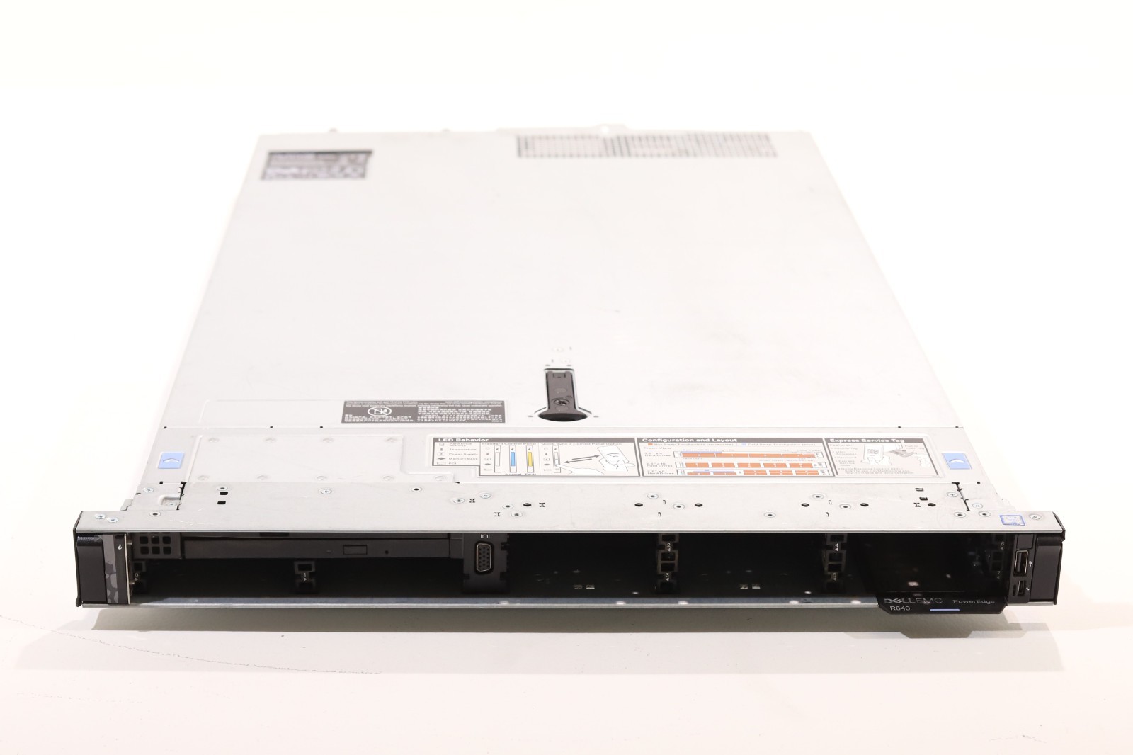 Dell PowerEdge R640 8xSFF Server Barebone 2 x Heat Sink No RAID 2x 7500W PSU