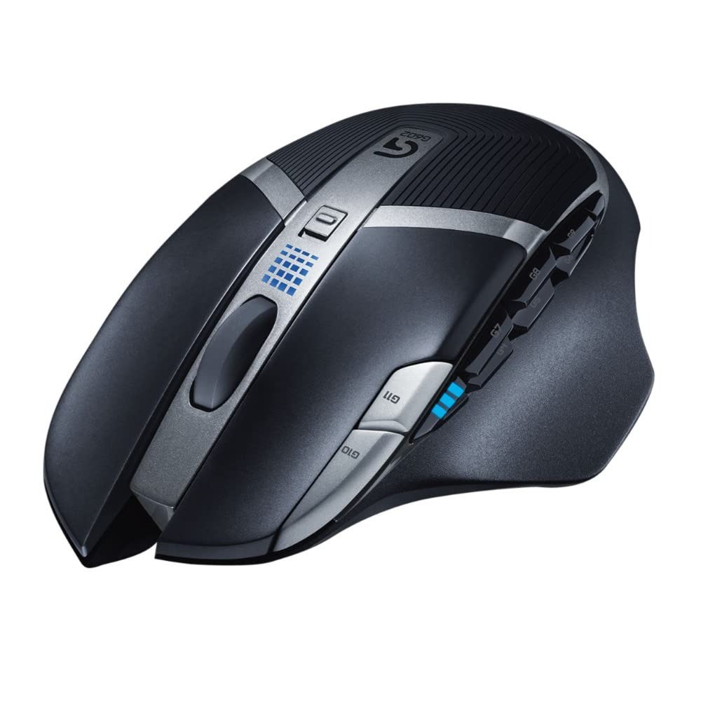 Logitech G602 Mouse Wireless Gaming Mouse with HERO 2,500 DPI Black