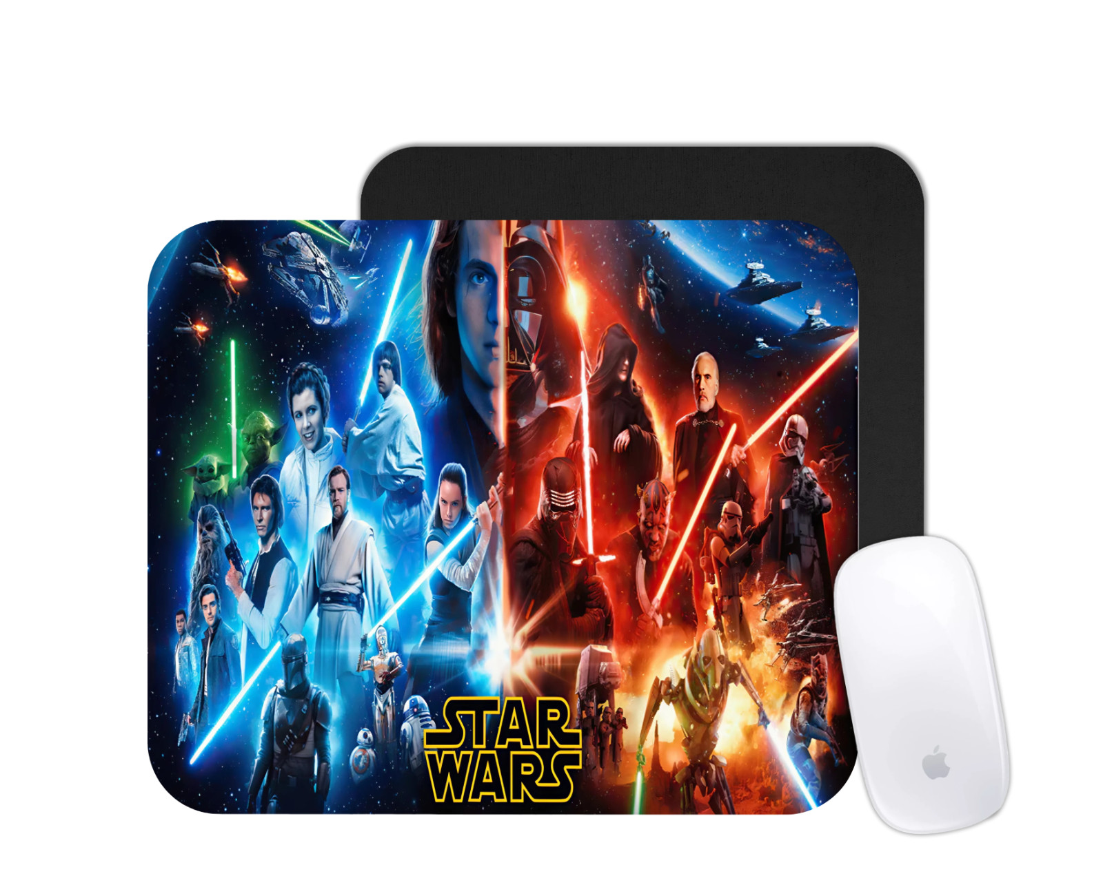 Star Wars Mouse Pad | Galactic Space Hero Desk Mat | Custom Sci-Fi Gift