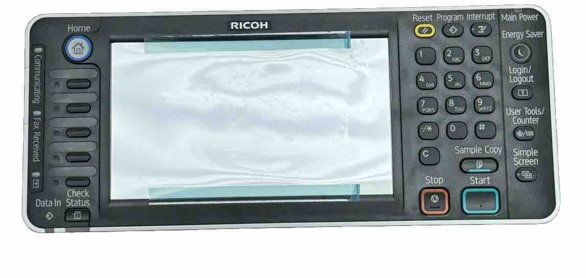 Ricoh Operation Control Panel Screen C4503,C3003,4054,c2503, LCD, Lanier, Savin