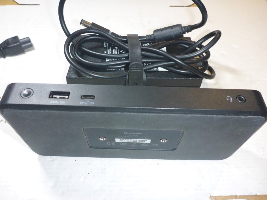 AU SELLER Alogic DUPRDX2 DX2 Universal Docking Station -Dual 4K  130W  -TESTED