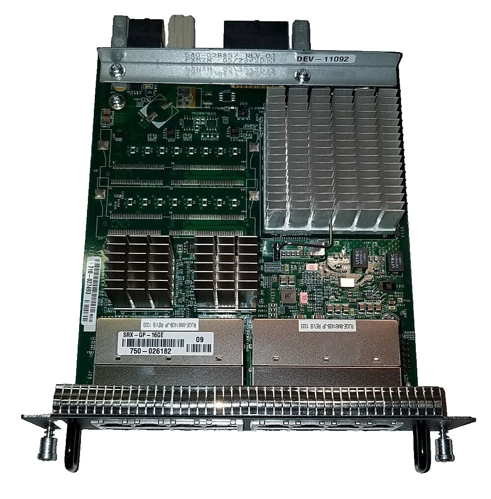 JUNIPER 710-027493 750-026182 16-Ports Gigabit Ethernet Module Used