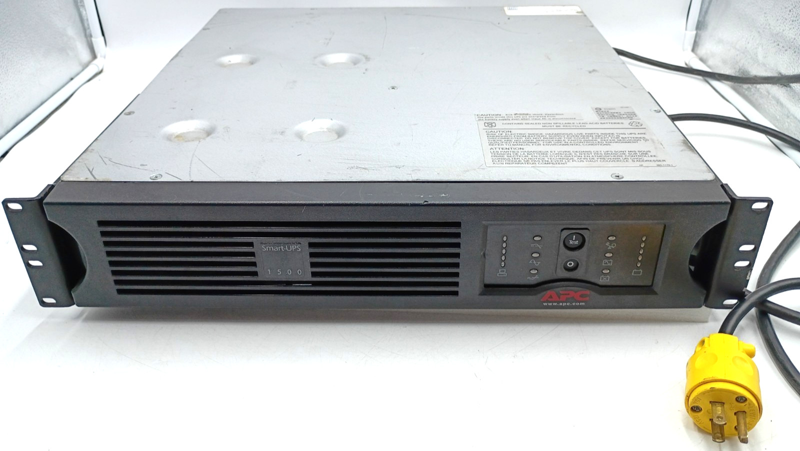 APC Smart-UPS 1500VA 980W Output: (6)5-15R 120V SUA1500RM2U -NO BATTERIES