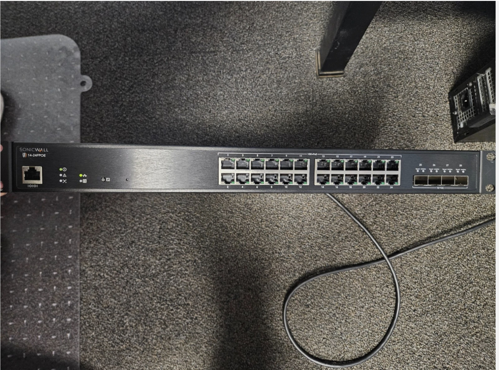 SonicWall SWS14-24 4 SFP+ 10G RackEars Trsfr Rdy 3Yrs TILL 09/2029 Auth Reseller