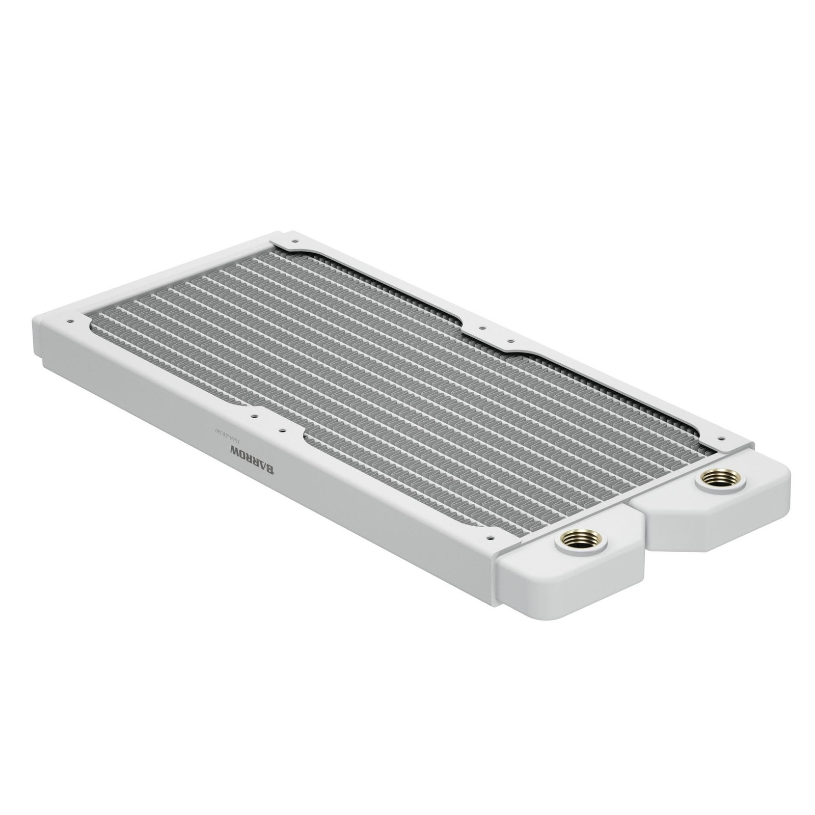 Barrow Dabel-20a 20mm Thin Copper Radiator Heat Exchanger 240mm White