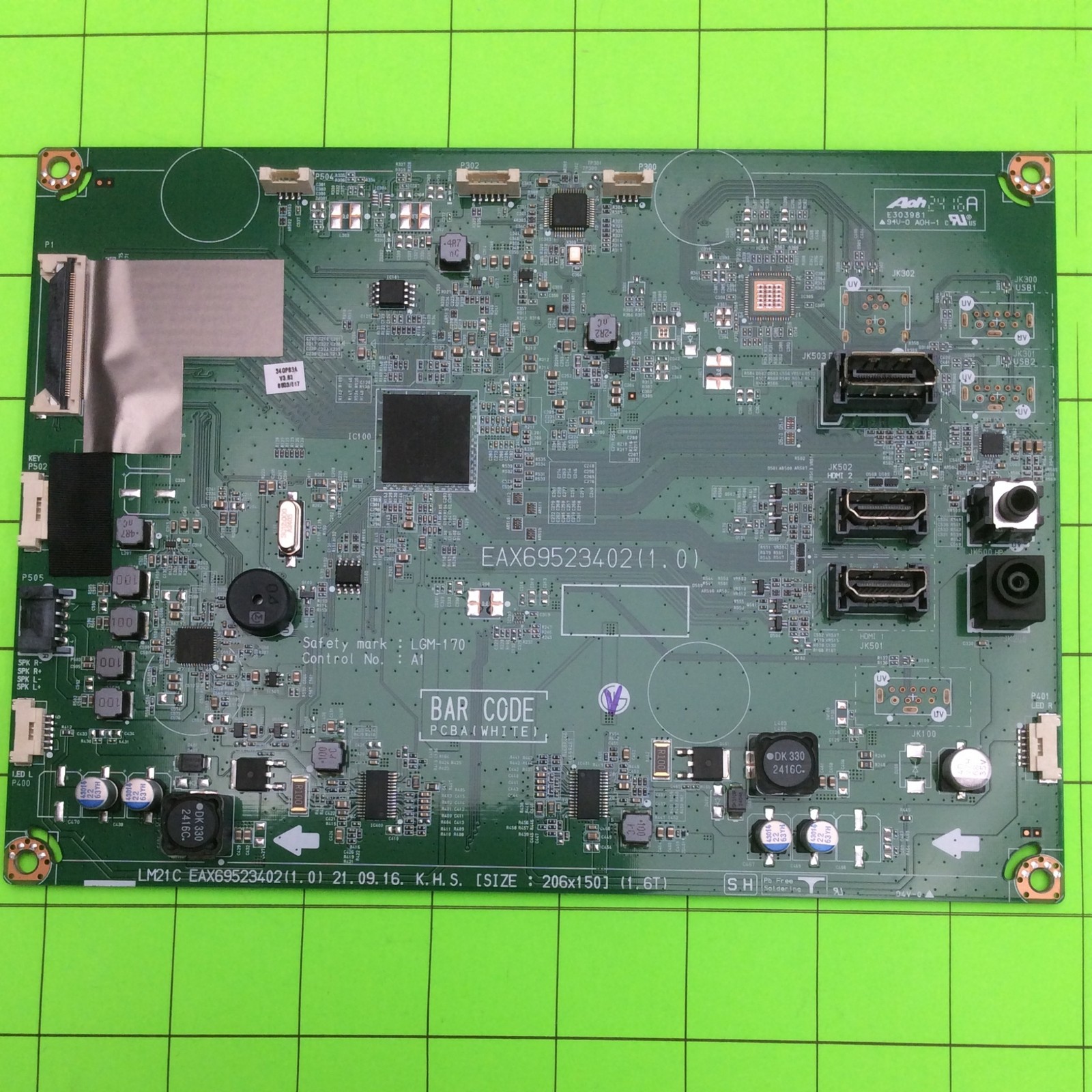 LG 34GP63A-B Monitor Main Video Board EAX69523402