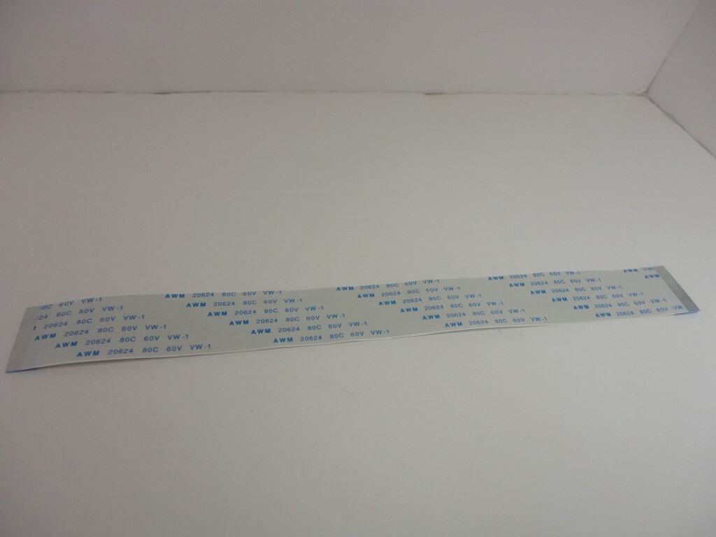 40 Pins AWM 20624 80C 60V VW-1 FFC Flexible Flat Cable Wire Ribbon 0.5mm Pitch