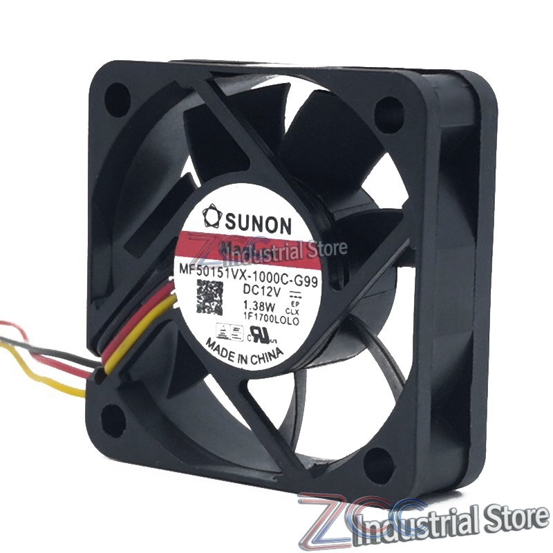 MF50151VX-1000C-G99 2Pin A1 For SUNON 12V 1.38W High Air Volume Fan 5015 Durable