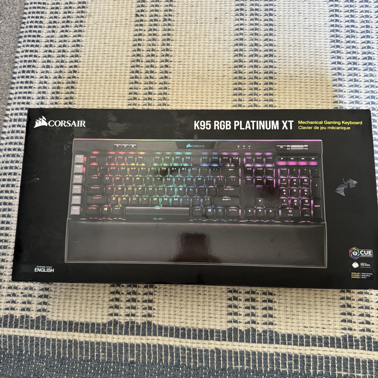 Corsair K95 RGB Platinum XT Wired Mechanical Keyboard