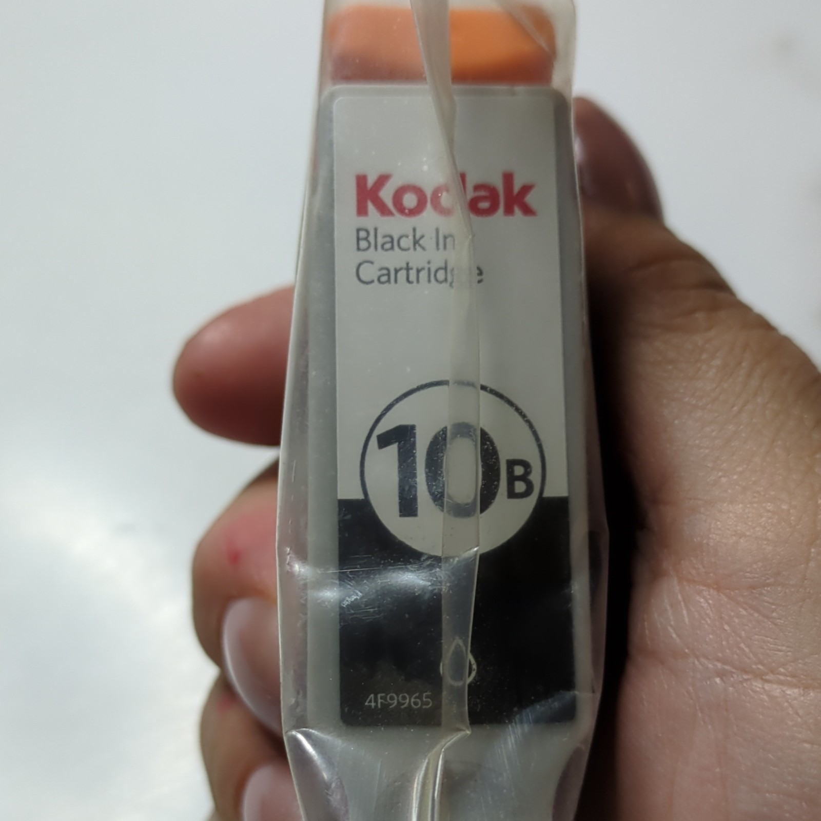 Kodak Genuine Original Black Ink Cartridge Model 10B MPN 4F9965 Printer Supply