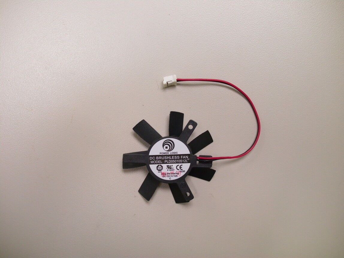 45mm Fan for ATI Sapphire MSI Video Card PLD05010S12L (125010VX-A) 32mm mount
