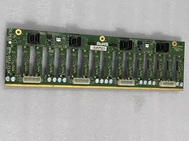 Supermicro BPN-SAS3-213A 16 bay hard drive expansion backplane
