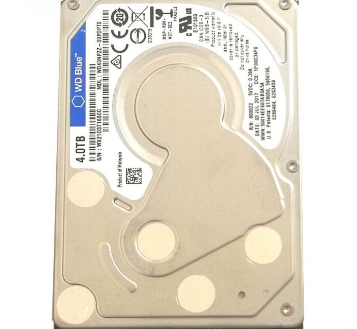 for Western Digital 4TB WD40NPZZ 128M 5400RPM SATA 2.5" Internal Hard Drive 15mm