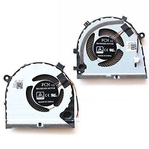 Fleshy Leaf New Replacement CPU GPU Fan for Dell G3-3579 G3-3779 G5-5587 Gaming