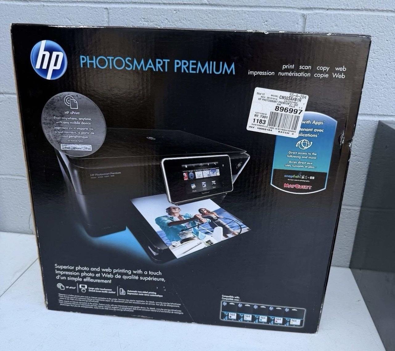 HP Photosmart Premium C310A All-In-One Inkjet Printer