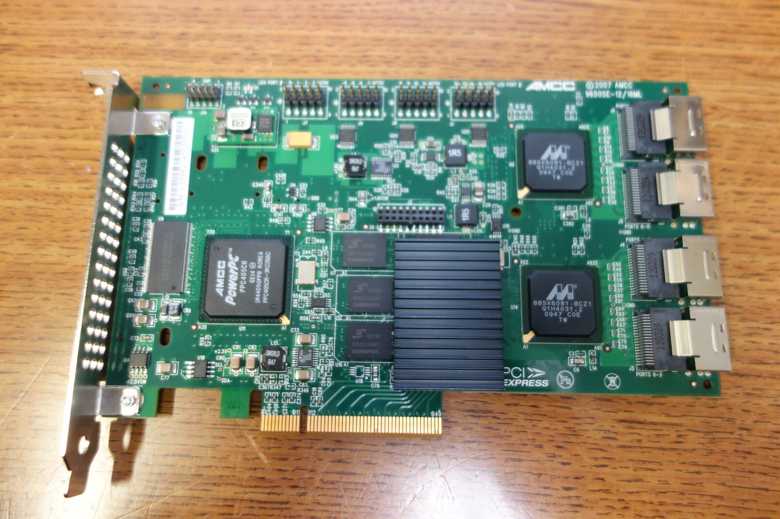 AMCC Serial Sata RAID Controller Card 9650SE-12/16ML | 500-0226-00 | 700-3226-20