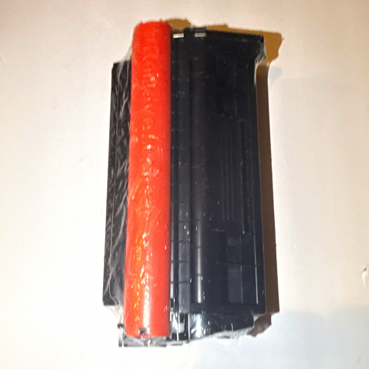 Black Laser Toner Cartridge with Orange Pull Tab, Black/Orange