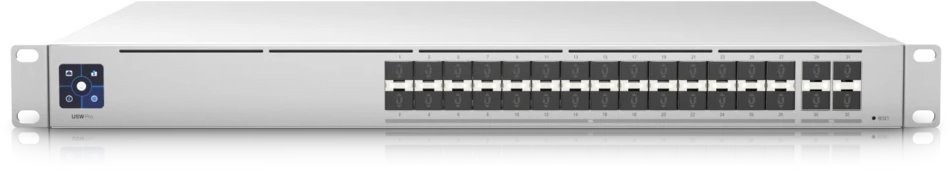 Ubiquiti UniFi Switch Pro Aggregation 32 Port 10G SFP+ 25G SFP28 Layer 3 Switch