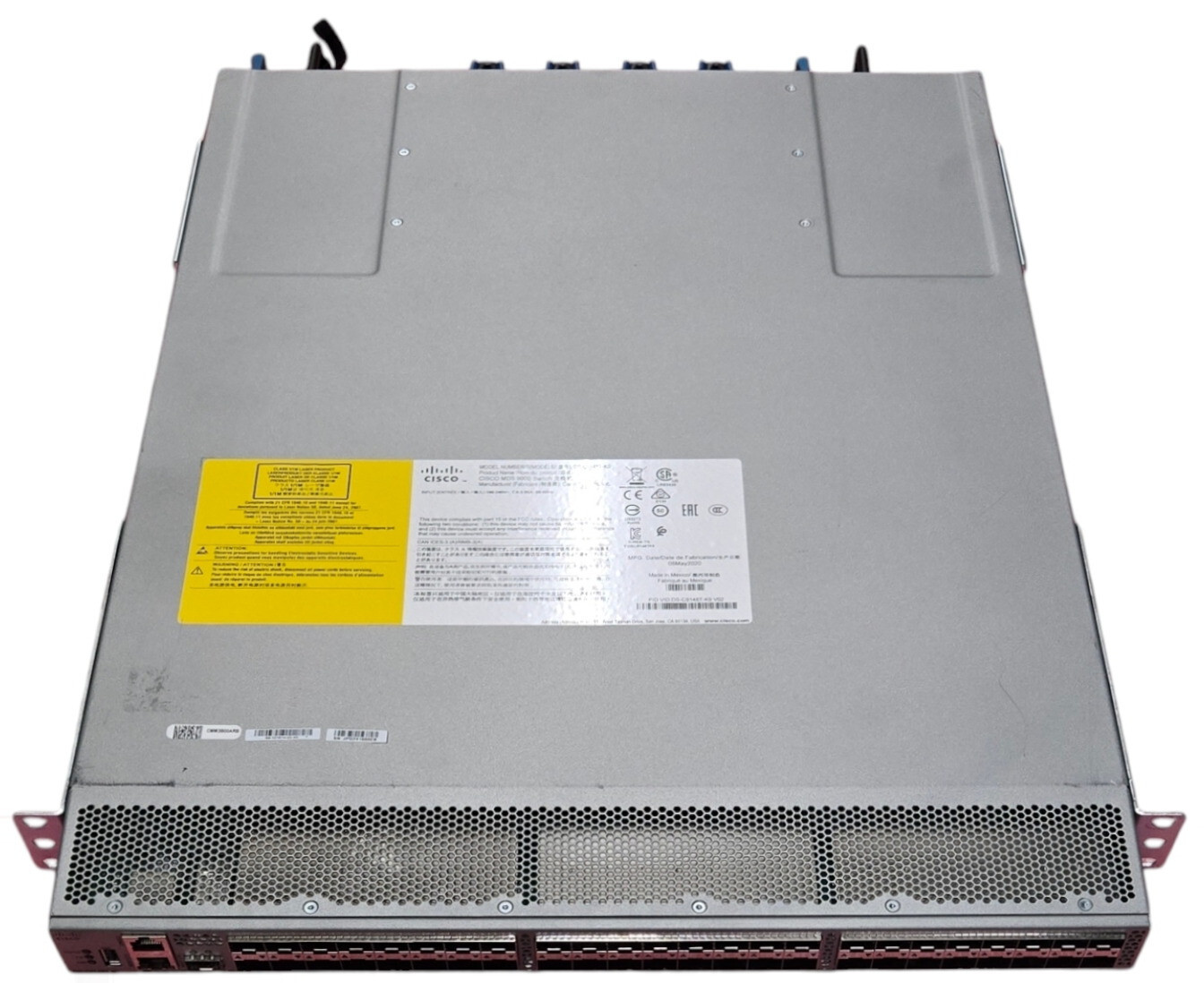 Cisco MDS 9148T 48-Port / 24-Active 32Gb Fibre Channel SAN Switch w/PSE Airflow