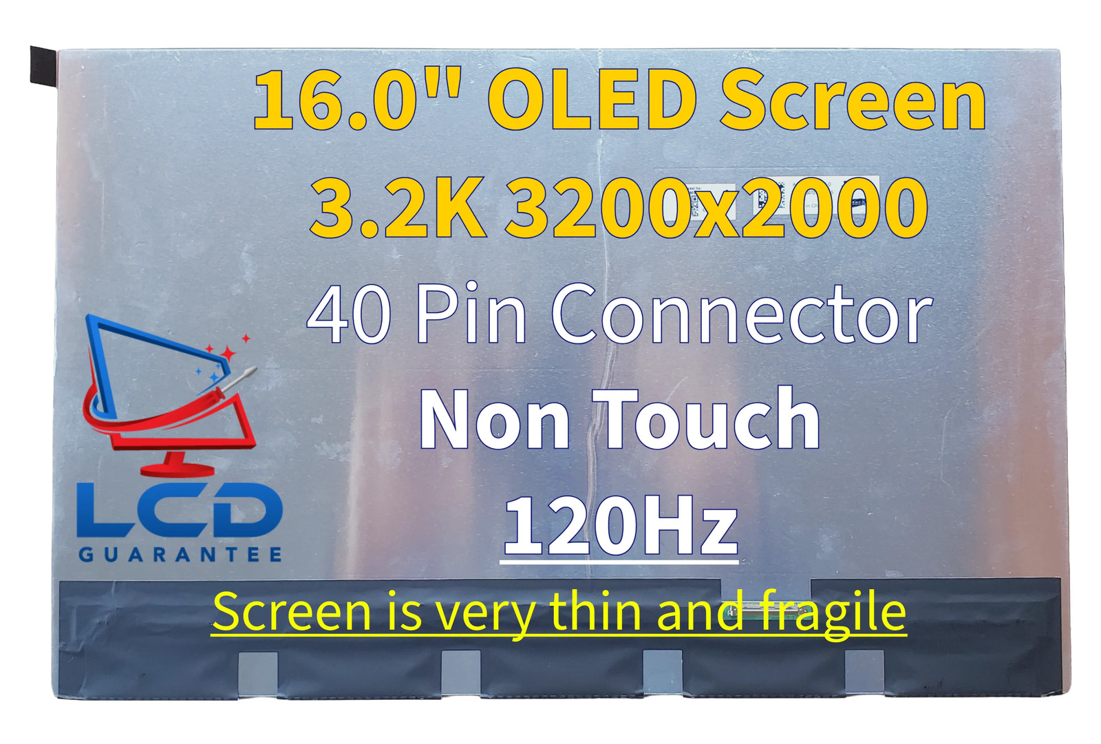LG Gram Style 16Z90RS-K.AAW7U1 16" Non-Touch Replacement OLED Laptop Screen