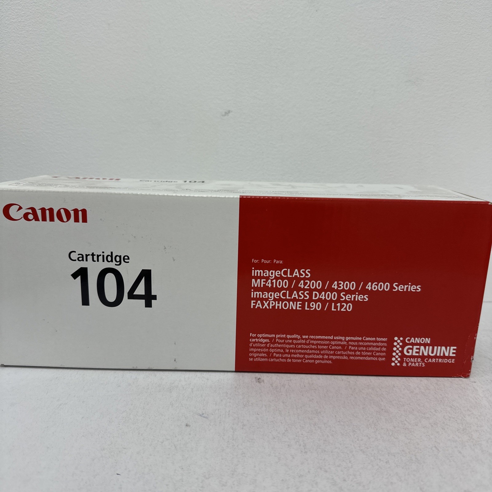 Canon 104 - Black Toner Cartridge (0263B001)