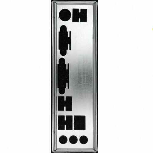 OEM I/O Shield For backplate GIGABYTE H410M DS2V Motherboard Backplate IO