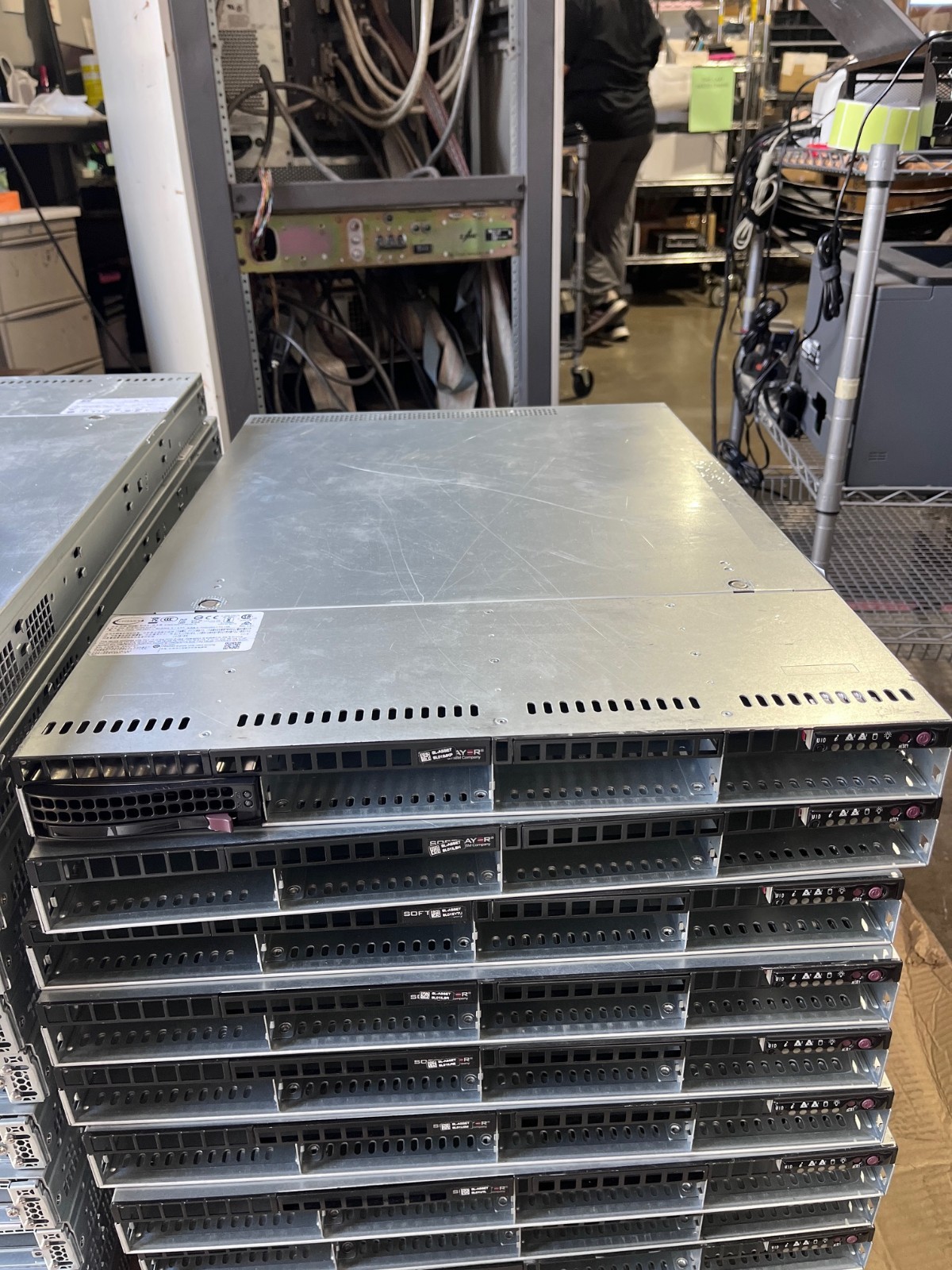 1U Edge Server X11SWW-4TF E3-1270 V6 16GB DDR4 4x 10GB-T 2x PCi-E M.2 NVME 2xPSU