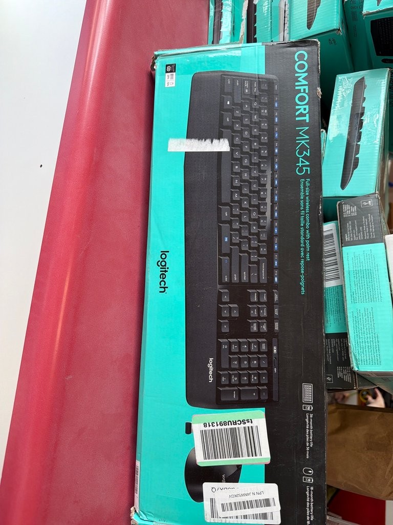 Logitech Comfort MK345 Wireless Keyboard and Mouse Combo