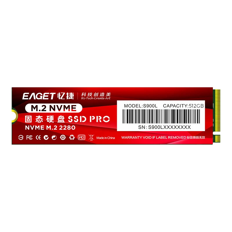 M.2 Nvme 2280 1TB Internal Hard Drive Solid State Drive SSD Storage