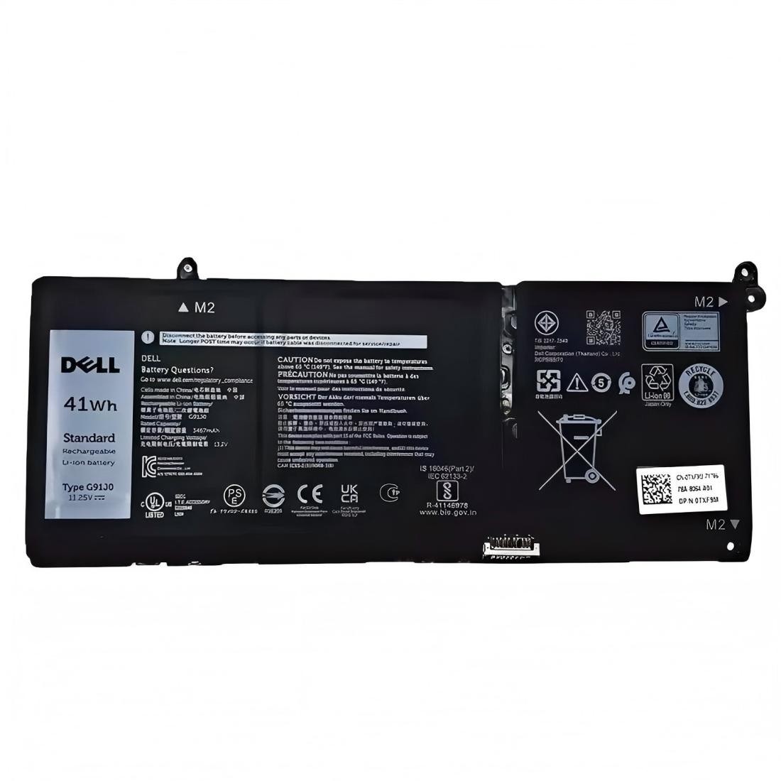 Genuine 41WH G91J0 Battery for Dell Latitude 3520 3420 3320 3330 series 0MGCM5