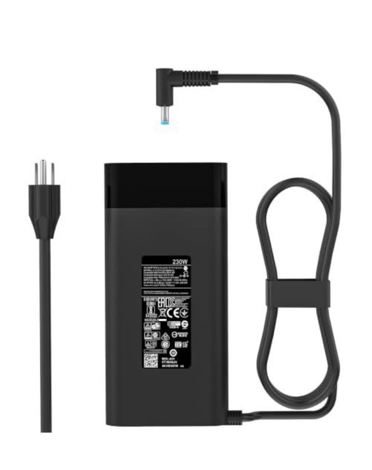 Genuine HP 230W 19.5V 11.8A AC Power Adapter with AC Cable / TPN-LA10 (Blue Tip)