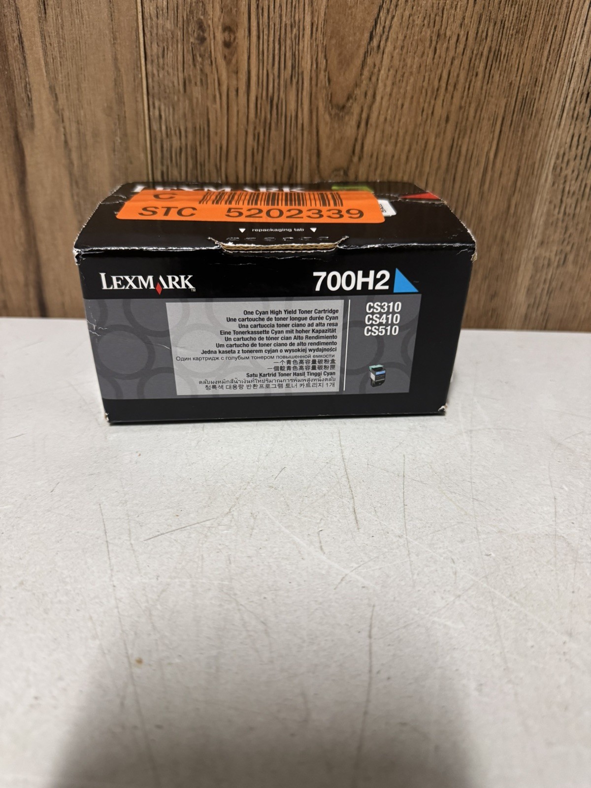 Genuine Lexmark 700H2 Cyan High Yield Toner Cartridge CS310 CS410 CS510 OEM