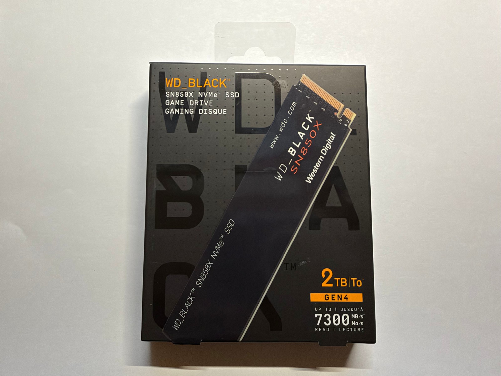 WD_BLACK SN850X 2TB NVMe M.2 Internal SSD (PCIe Gen4) - 100% Health & Warranty
