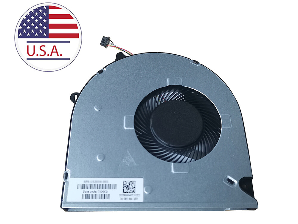 New HP 15-dw0083wm 15-dw2025od 15-dw2037wm 15-dw0050od Laptop CPU Cooling FAN