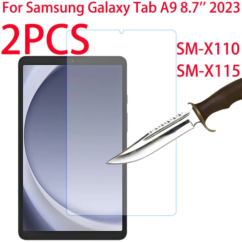 For Samsung Galaxy Tab A9 8.7 inch 2023 Tempered Glass Screen Protector
