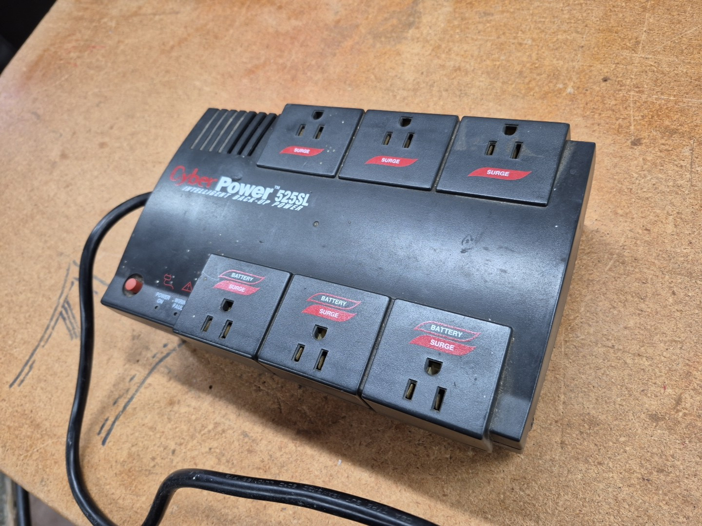 CyberPower Power CPS525SL  300W surges, spikes, sags, brownouts and other power