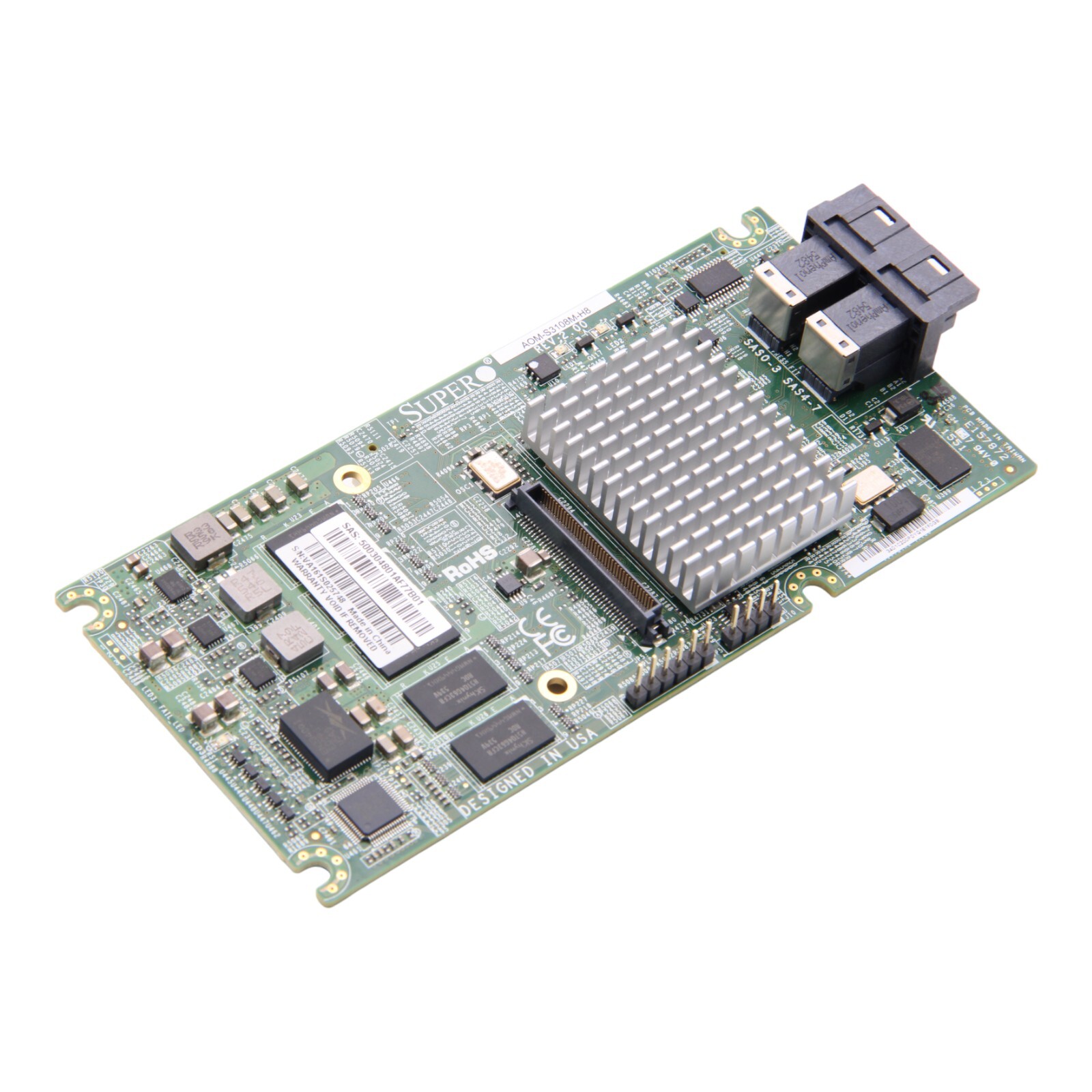 Supermicro AOM-S3108M-H8 SAS 12Gbps 2GB PCIe 3.0 RAID Add-on Card
