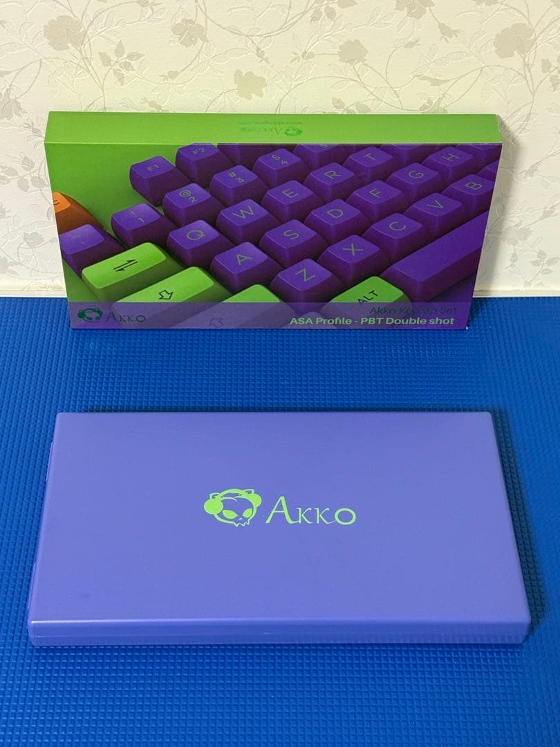 Akko Eva-01 Theme 158-Key ASA Profile PBT Double Shot Keycaps